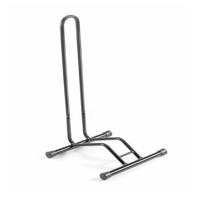 Portabici Singolo Smontabile. Ruote da 8cm. 38.5x29x67cm - 7018 - Nero