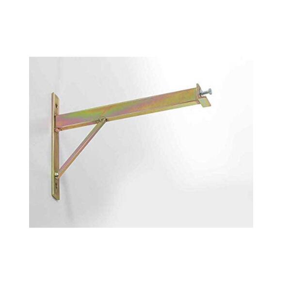 Porte-vélos mural 4 places, avec support de fixation, 78x37x28cm - 3004 - Or 3/3