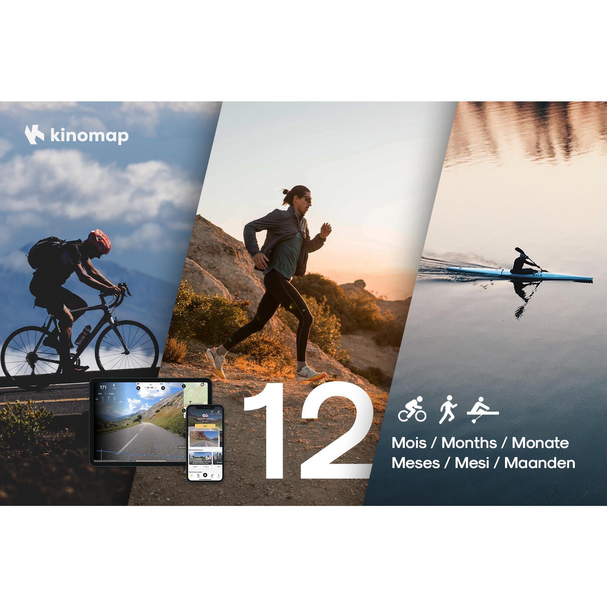 Kinomap - Application De Vidéos D'Entraînements Indoor - Plan D'Entrainement Sportif - Taille Unique - Decathlon