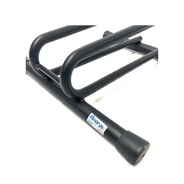 Porte-vélos simple démontable, roues de 6cm, 38,5x29x67cm - 7501 - Noir 4/4
