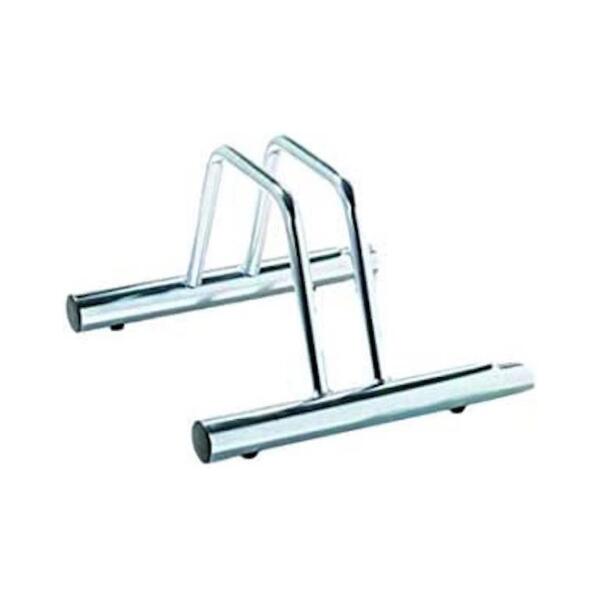 Andrys - Porte-vélos Modulaire, Acier, 38,5x42x26cm - 1101 Ab-b - Argent - Arceau De Stationnement Vélo - Gris - Taille Unique - Decathlon