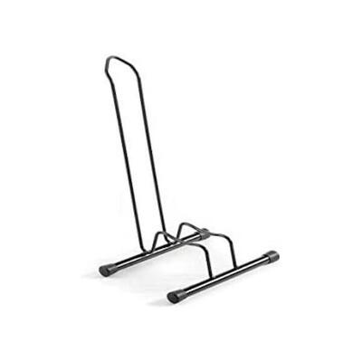 Portabici Singolo Non Smontabile Ruote da 6cm 385x29x67cm - 7017 - Nero