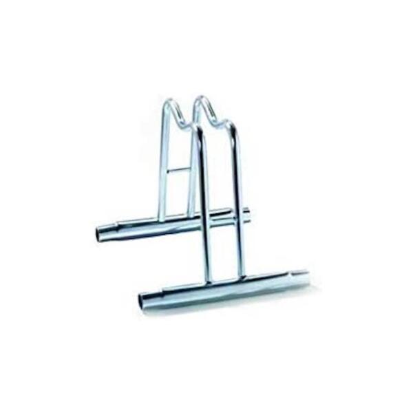 Andrys - Porte-vélos Simple Haut, Acier Galvanisé, 38,5x42x26cm - 1101 C-b - Argent - Arceau De Stationnement Vélo - Gris - Taille Unique - Decathlon