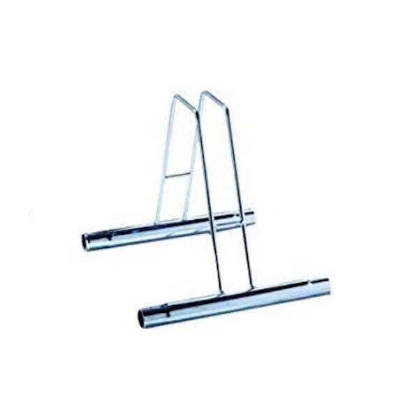 Andrys - Porte-vélos Haut Simple, Acier Galvanisé, 38,5x40x42cm - 1001 C-b - Silver - Arceau De Stationnement Vélo - Gris - Taille Unique - Decathlon