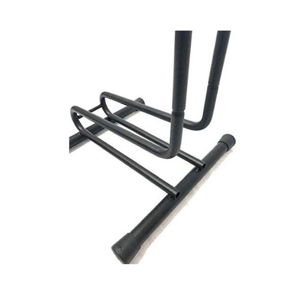 Portabici Singolo Smontabile, Ruote da 8cm, 38,5x29x67cm - 7510 - Nero 5/5