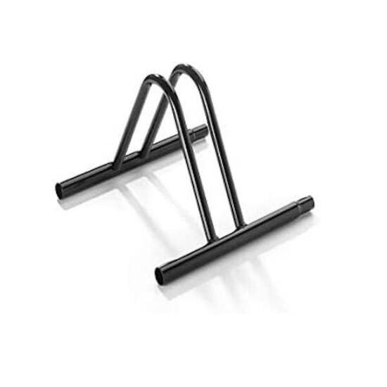 Portabici Singolo Modulabile Verniciato 385x38x26cm - 1001 EC-V - Nero