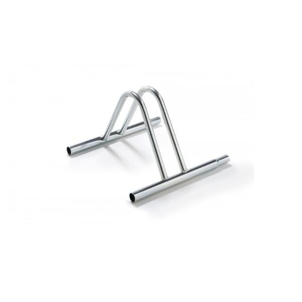 Andrys - Porte-vélos Modulaire Simple, Acier Galvanisé, 38,5x38x26cm -1001 Ec-b- Argent - Arceau De Stationnement Vélo - Gris - Taille Unique - Decathlon