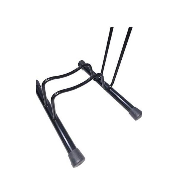 Portabici Singolo per Bicicletta con Ruote da 6cm, 38,5x29x67cm - 7010 F - Nero 2/4