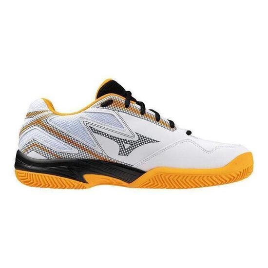 Zapatillas Mizuno Break Shot 4 Padel Blanco Azul Naranja - - 40