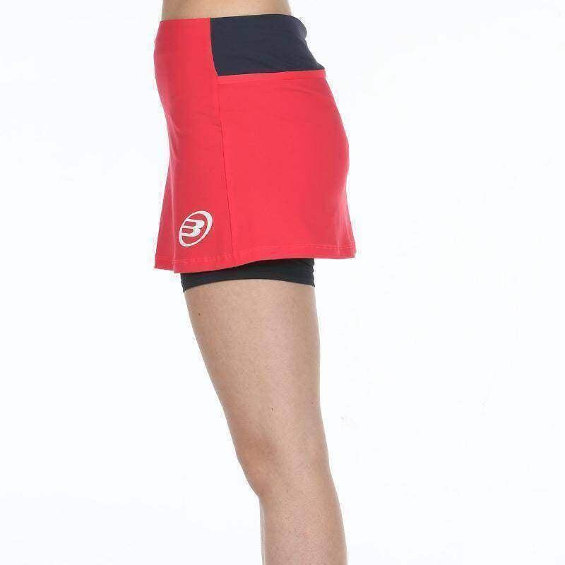 Falda Bullpadel WPT Resoba Carmesi Fluor 3/5
