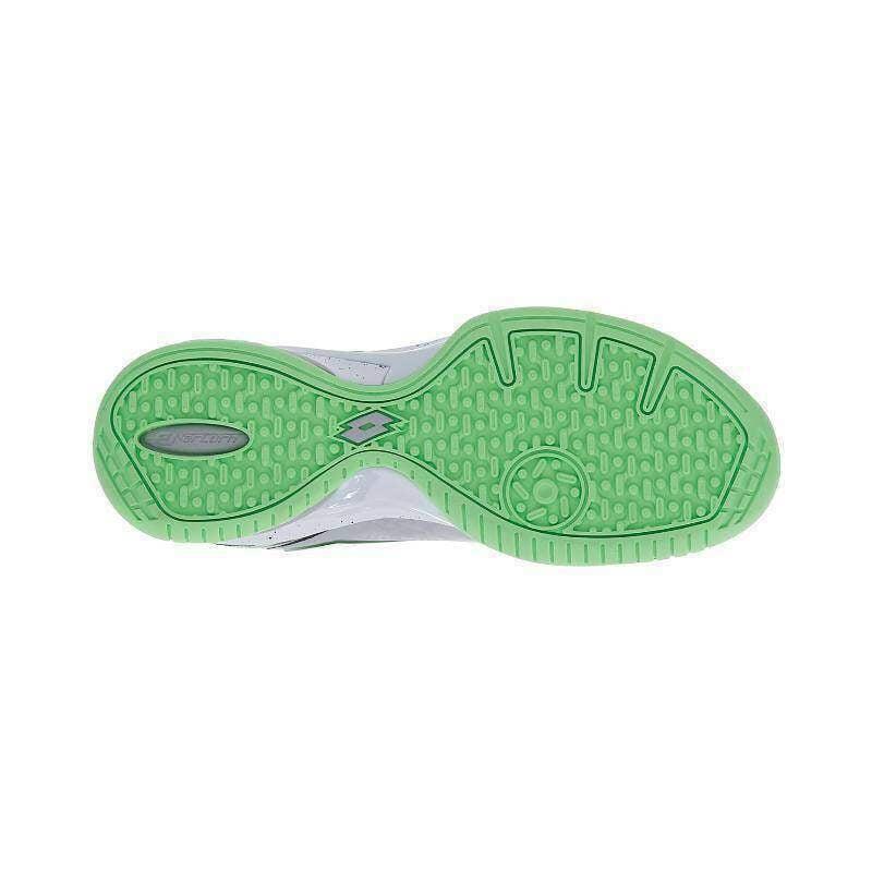 Zapatillas Lotto Superrapida 200 III Blanco Verde Manzana Mujer -  - 40 2/5