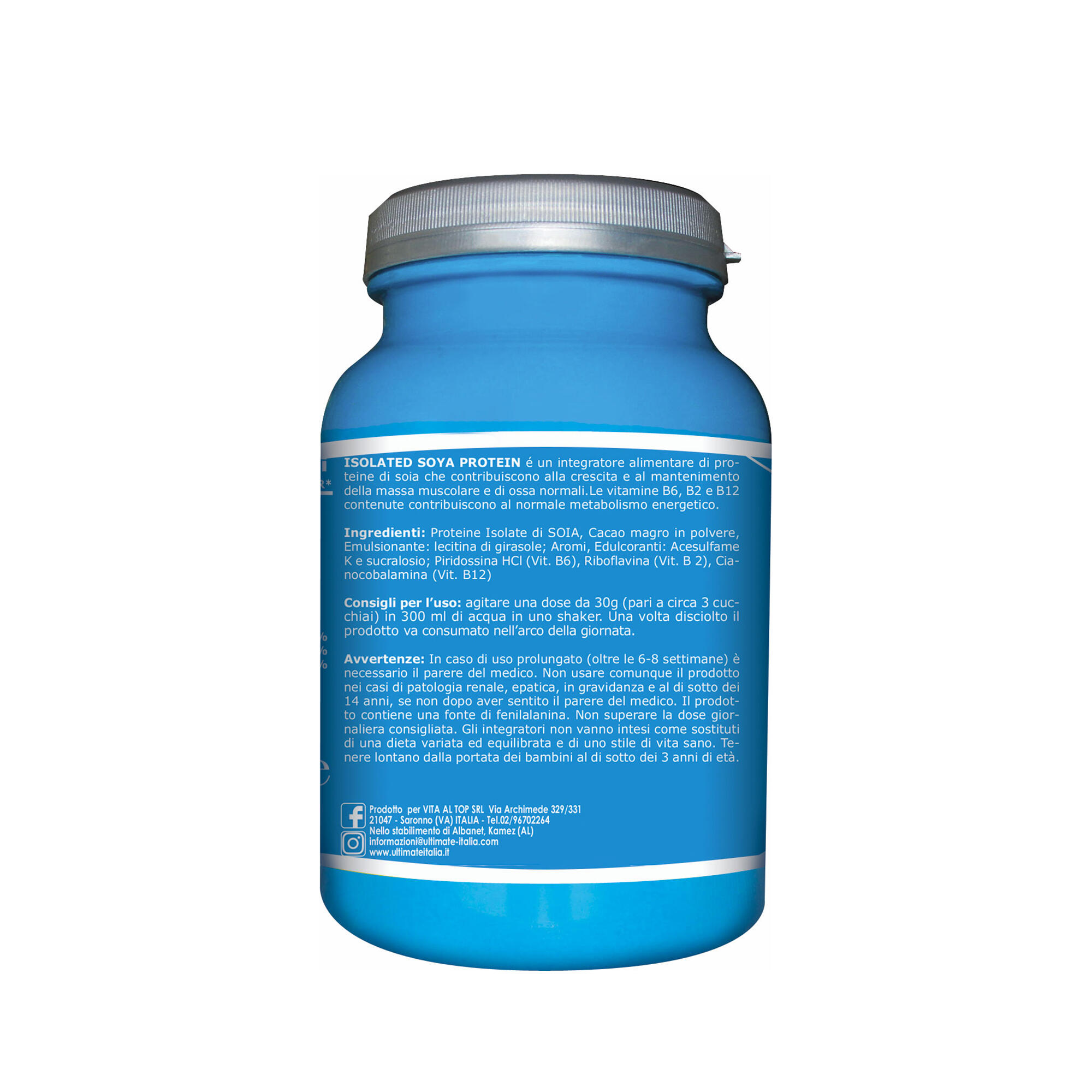 Integratore alimentare - ISOLATED SOYA PROTEIN CACO - 450g 2/5