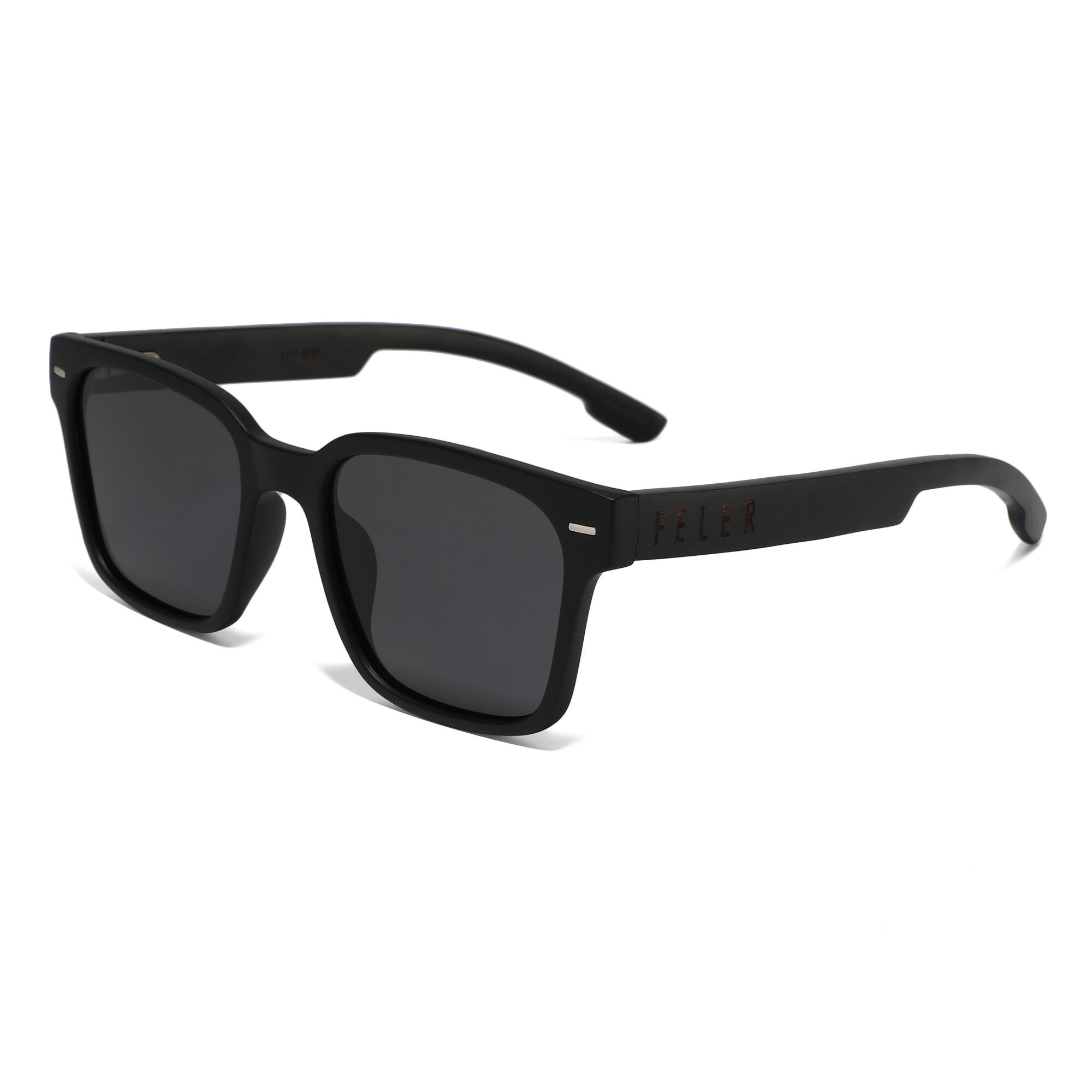 FELER Feler Gafas de Sol de madera: Artesanales y polarizadas