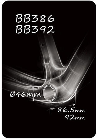 Suport TOKEN NINJA TF386GXP TBT Rama BB386 (46mm) Korba SRAM GXP (24/22mm)