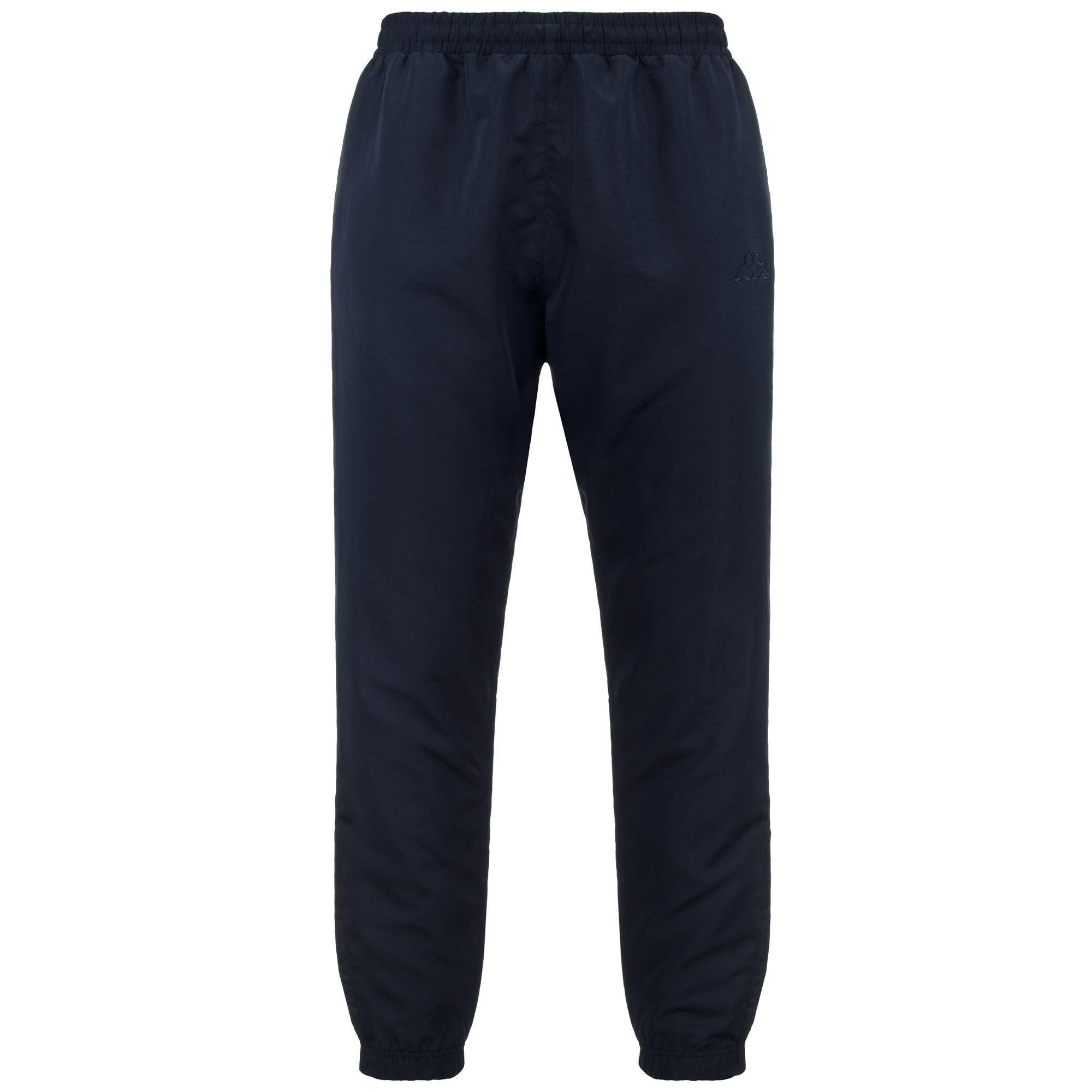 KAPPA kappa pantaloni da uomo in poliestere blu da fitness
