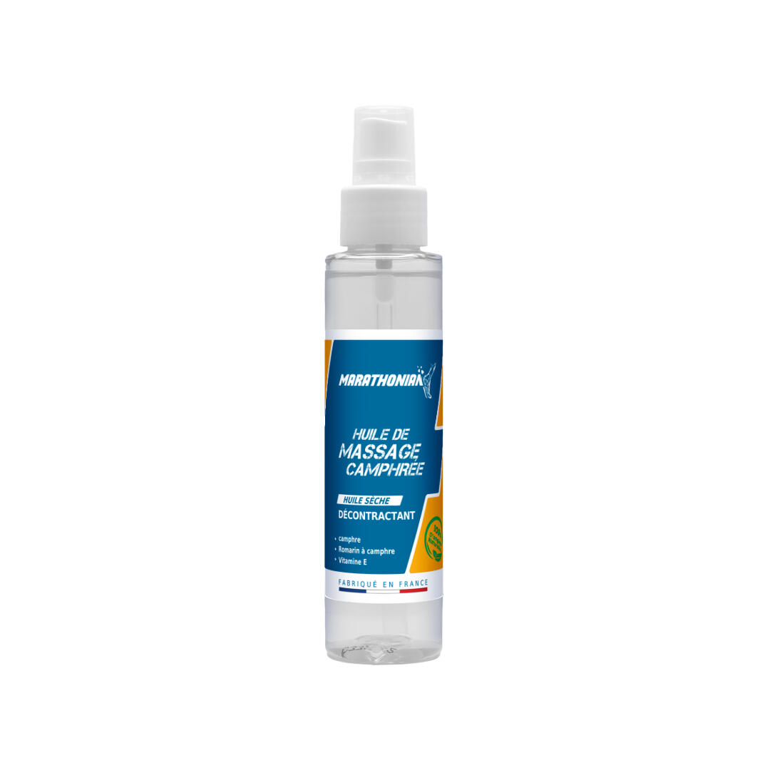 Huile de massage camphrée | Préparation et récupération musculaire | 100 ml 1/3