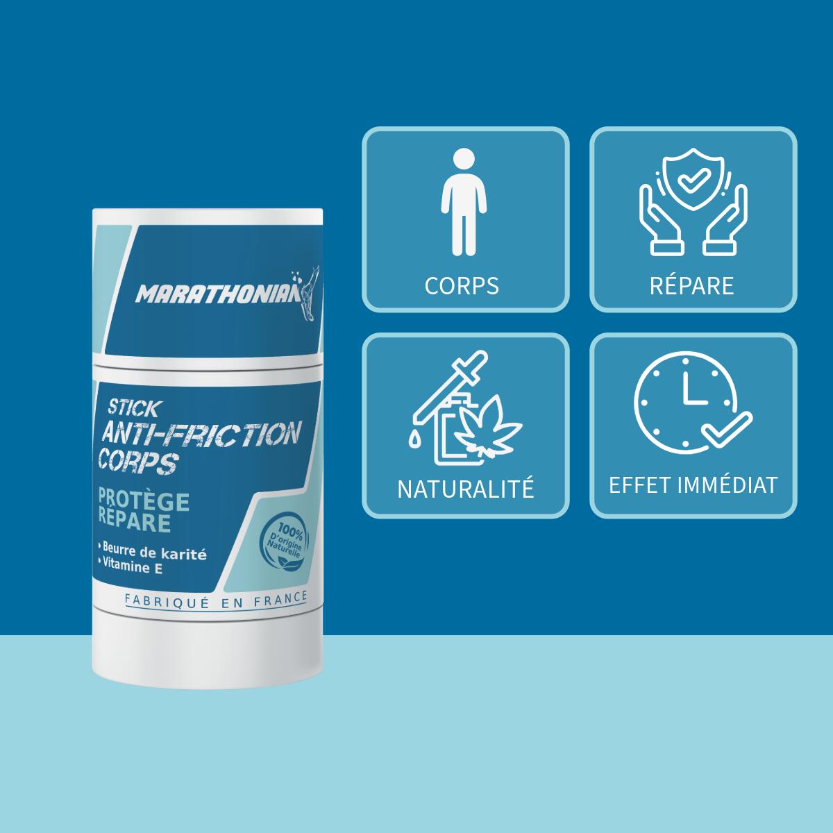Stick Anti-Friction – Évite les Irritations et Frottements - 27g 2/4
