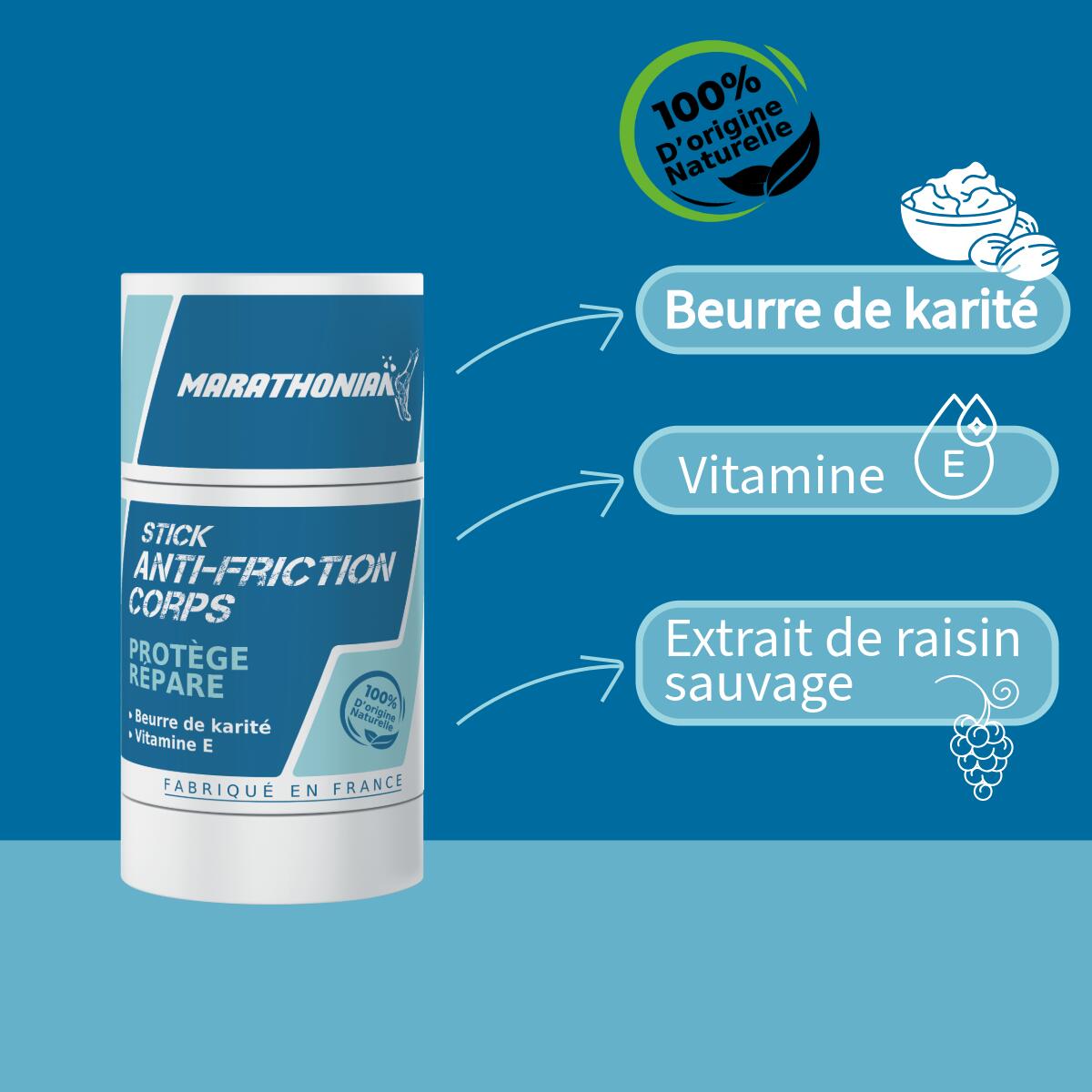 Stick Anti-Friction – Évite les Irritations et Frottements - 27g 3/4
