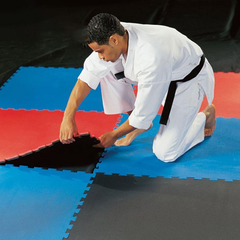 Tatami Puzzle EVA Pack 24/ 1 x 1 x 40mm (Rojo-Azul) 7/7