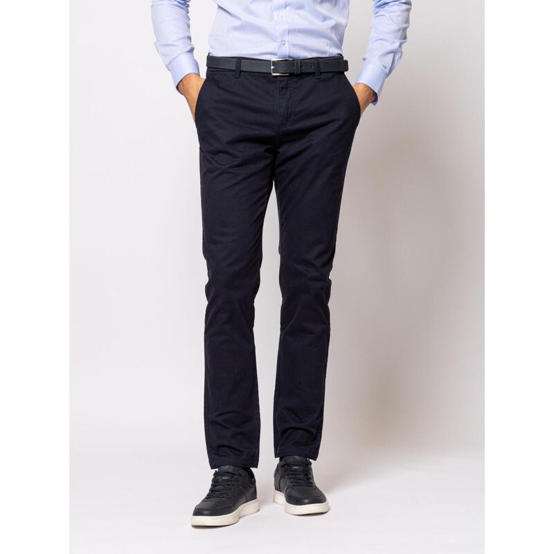 Pantaloni lungi din in pentru bărbați FELLINI24