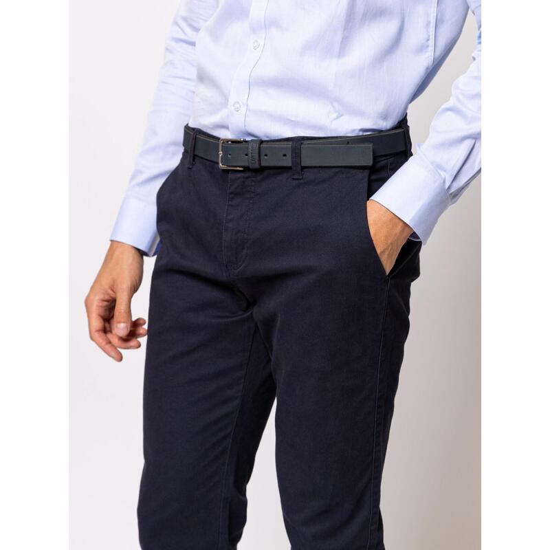 Pantaloni lungi din in pentru bărbați FELLINI24