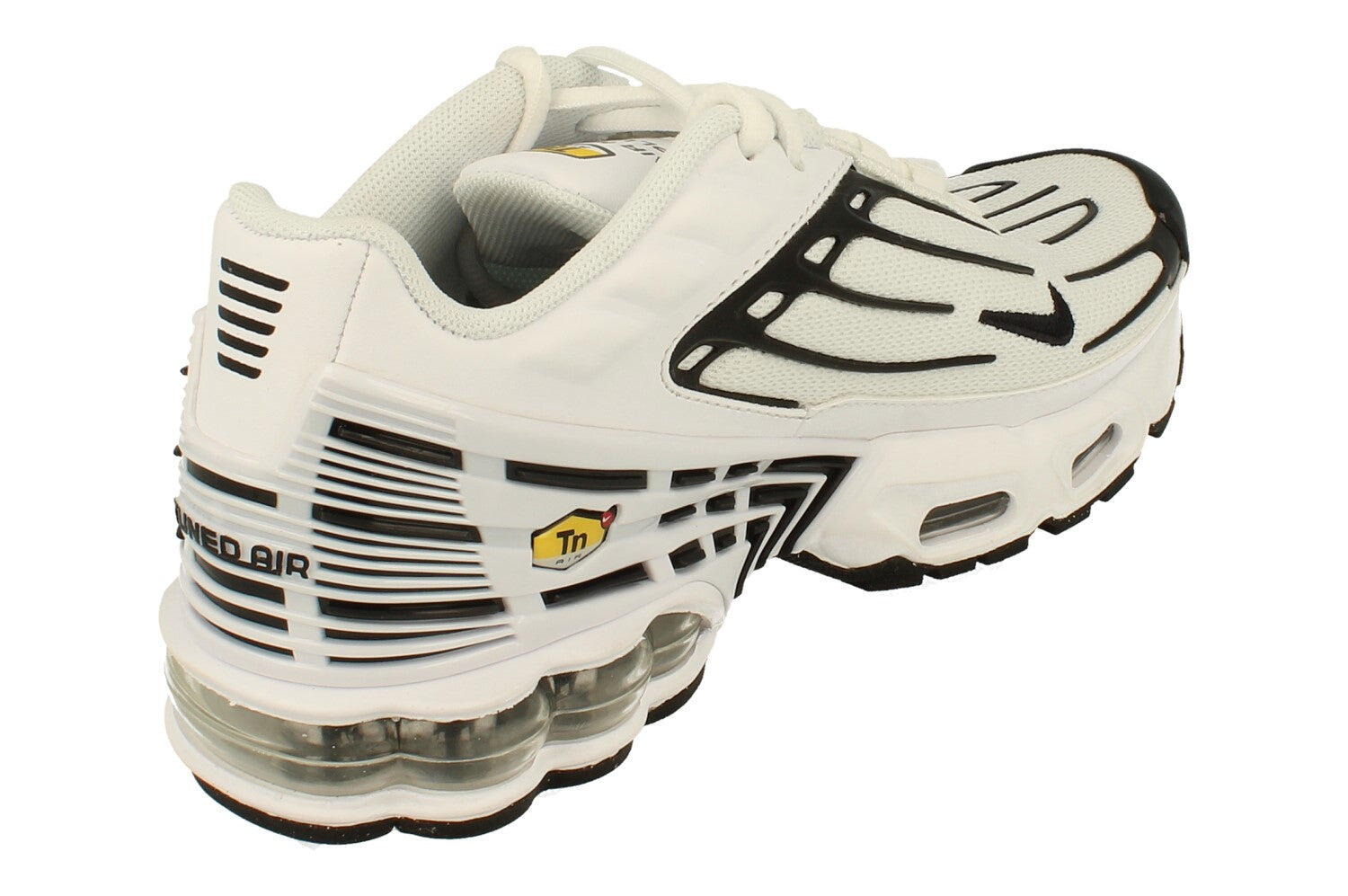 Nike air max plus 3 tuned scarpe bianco ragazzi 3/5