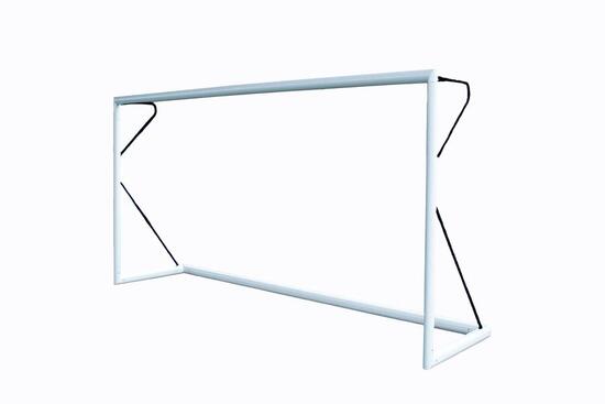 But de foot à 5 (3m x 2m) - Transportable - Aluminium 80mm - Noir