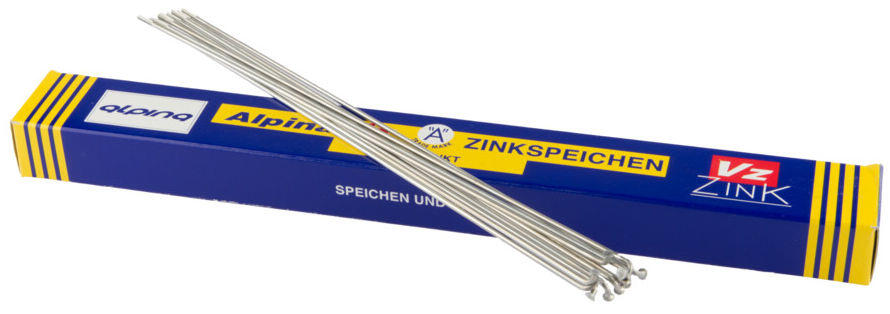 Szprychy Alpina 306 mm, 2,33 mm (13g), ocynkowane, 144 szt. 2/2