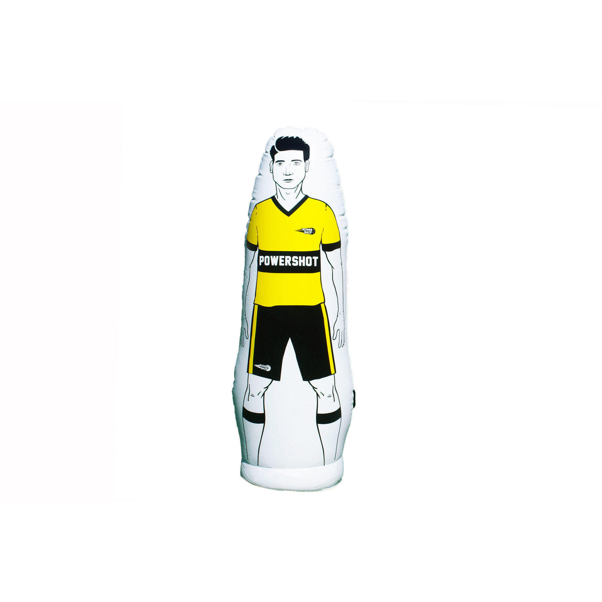 Power Shot - Mannequin Gonflable 1.20 M - Enfants - Mannequin  D'Entraînement - Blanc|jaune|noir - 120 Cm - Decathlon