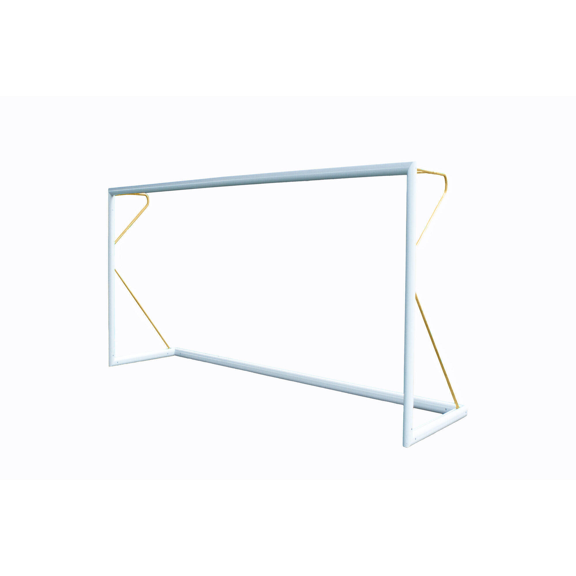 POWER SHOT Fotbalová branka 1,5 x 1 m - přenosná - hliníková Ø80 mm - žlutá