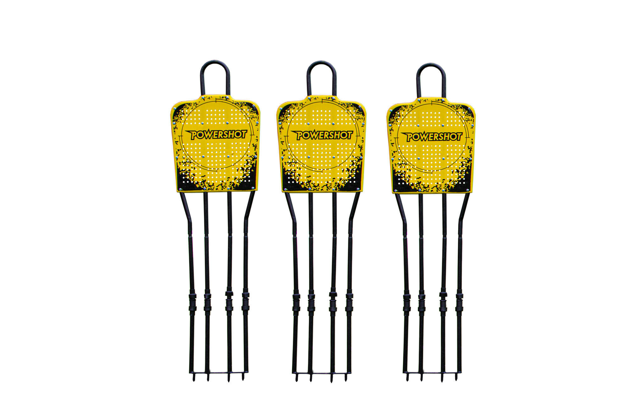 POWER SHOT Kit de 3 chupetas defensivas em aço com saco de arrumação