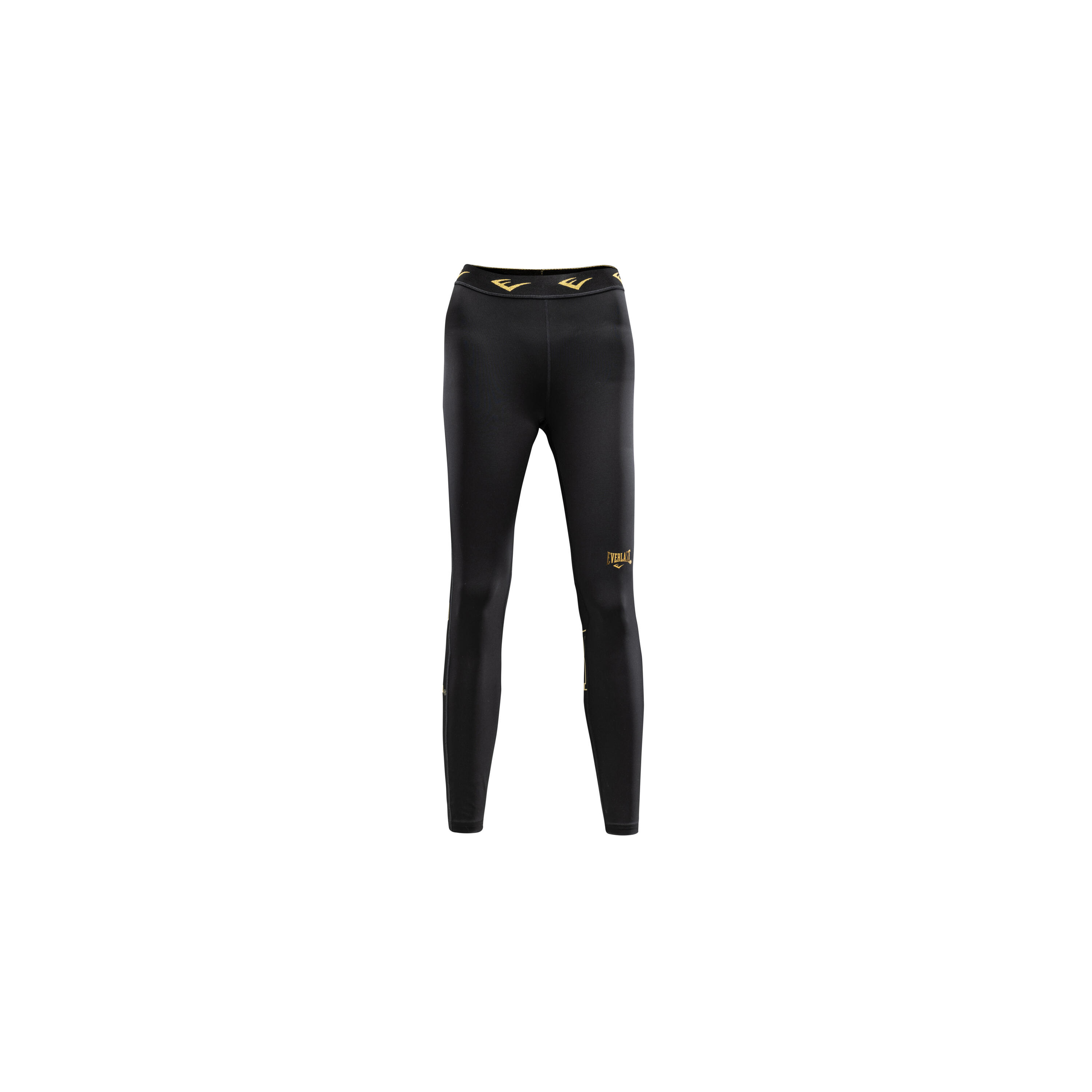 Everlast - Legging Femme Everlast Leonard - Legging - Jaune|noir - 36 Xs - Decathlon