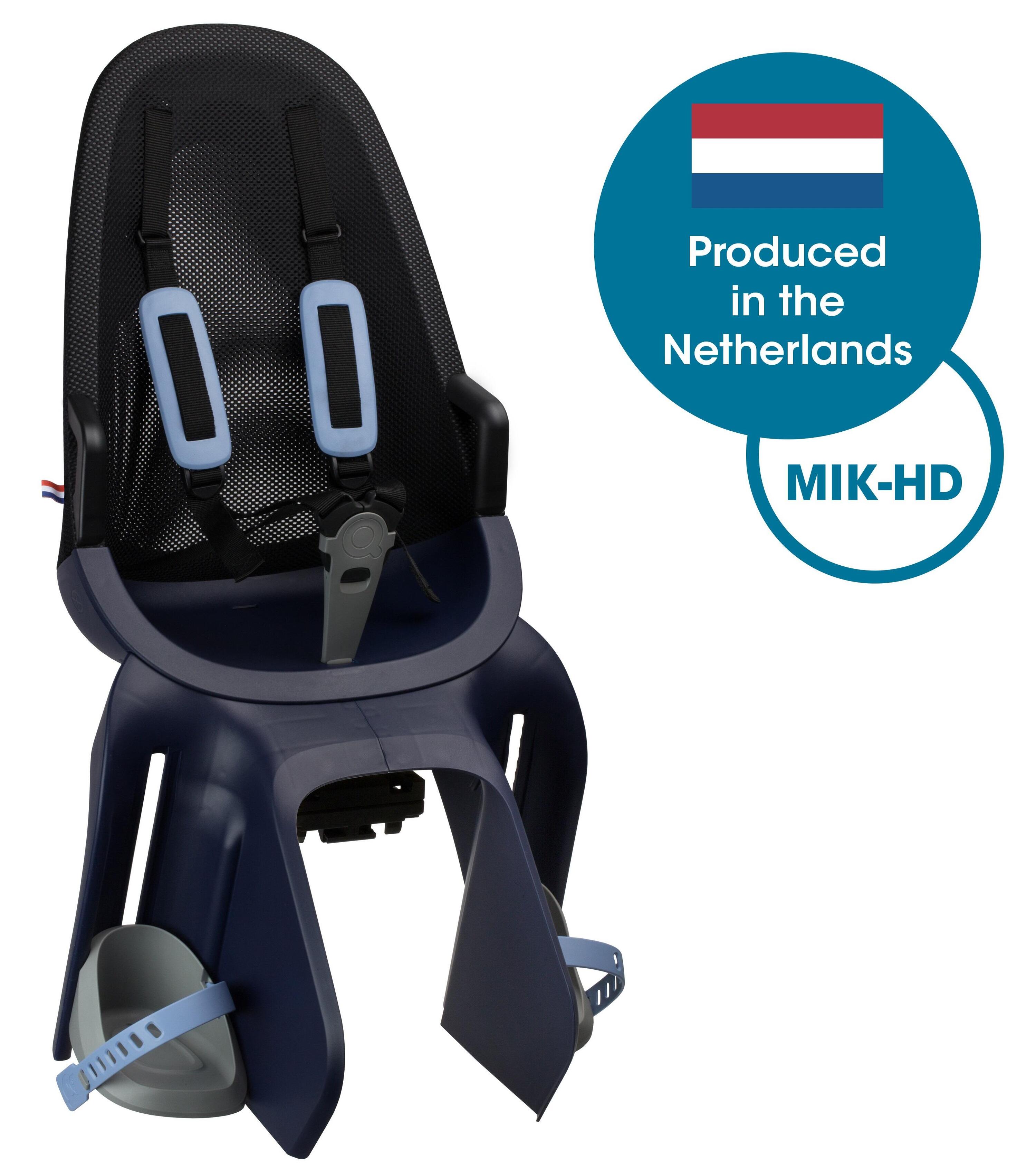 Qibbel Air seggiolino posteriore MIK HD Denim Blue 2/4
