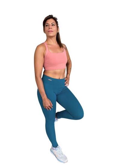 Second hand - Leggings da donna Les Poulettes Fitness vert canard