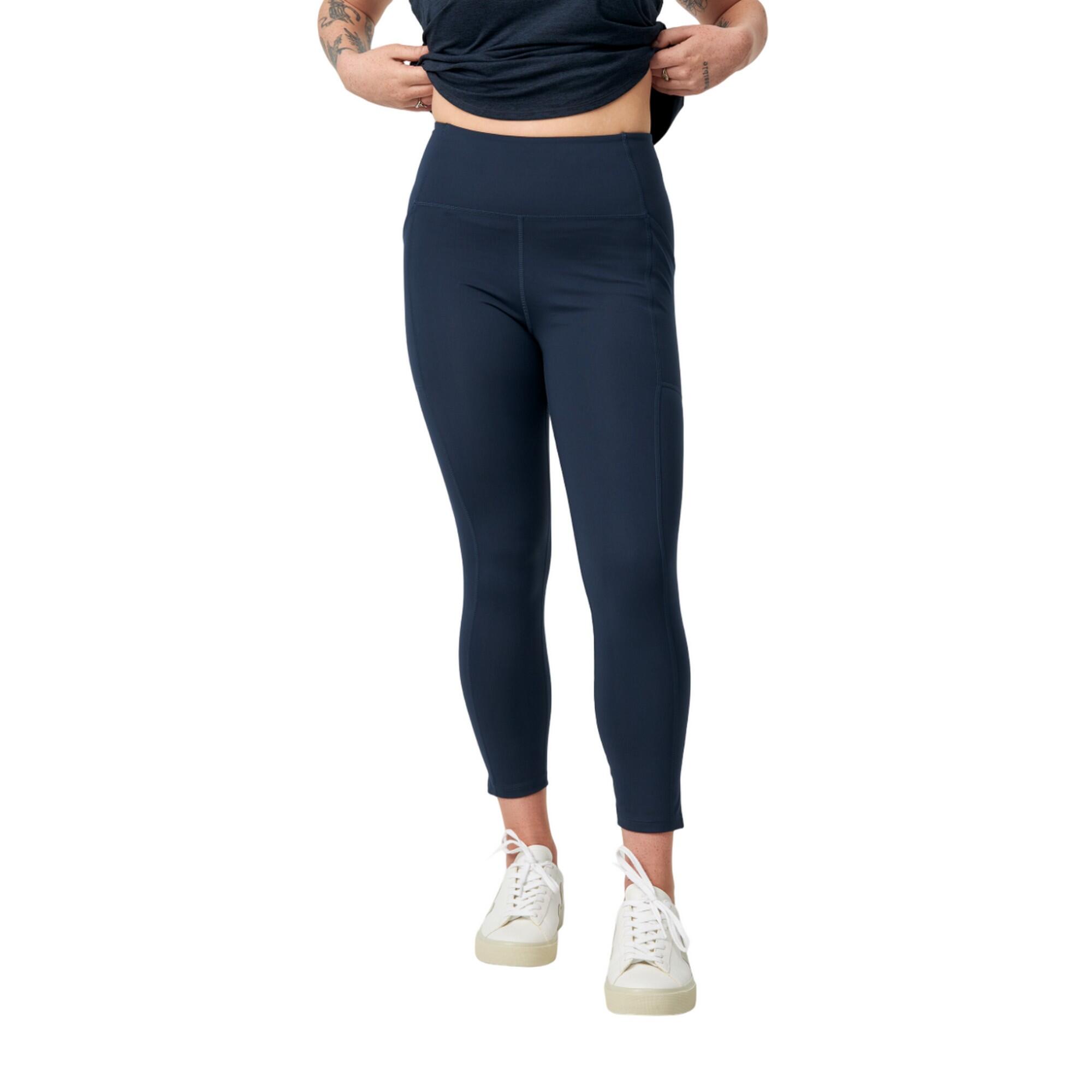 Womens/Ladies Pocket 7/8 Leggings (Midnight) 4/4