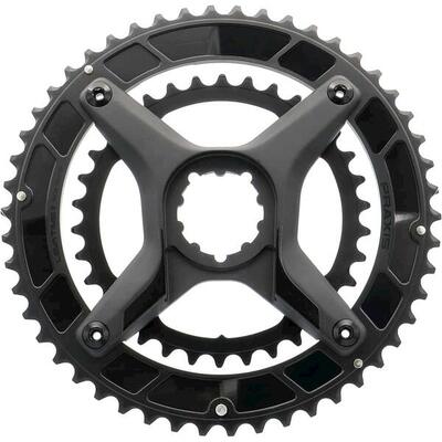 Praxis kettingblad lt2 xring spider kit 52/36 zwart