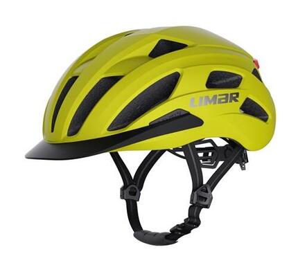 Limar Torino L Helm 57-61 Matte Gelb mit LED Licht