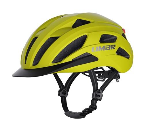 Limar Torino L Helm 57-61 Matte Gelb mit LED Licht