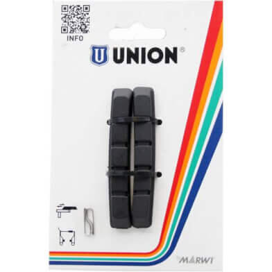 Bloc de frein en caoutchouc Union V-Brake 72 mm (2 Pièces)