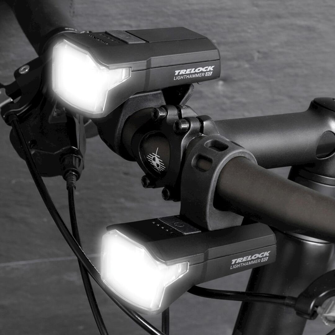 Kit de iluminação dianteira e traseira Trelock LS440 and LS740 4/4