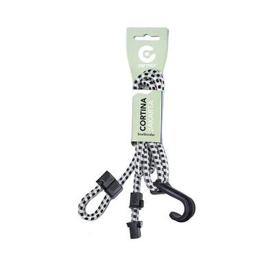 Cortina snelbinder loopfix jakarta wit/zwart