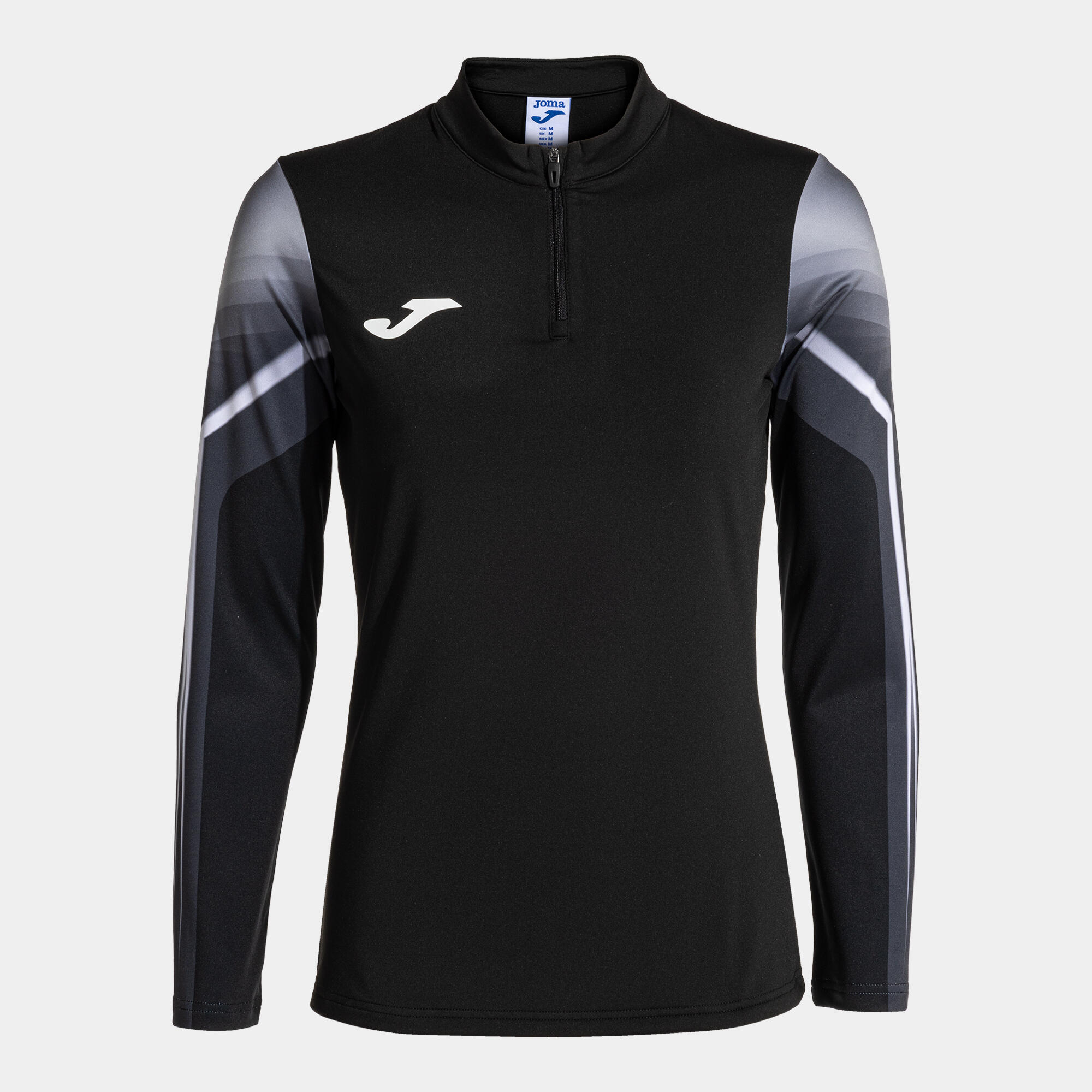 Sweat-Shirt Running Femme Joma Elite XI Noir 4/5