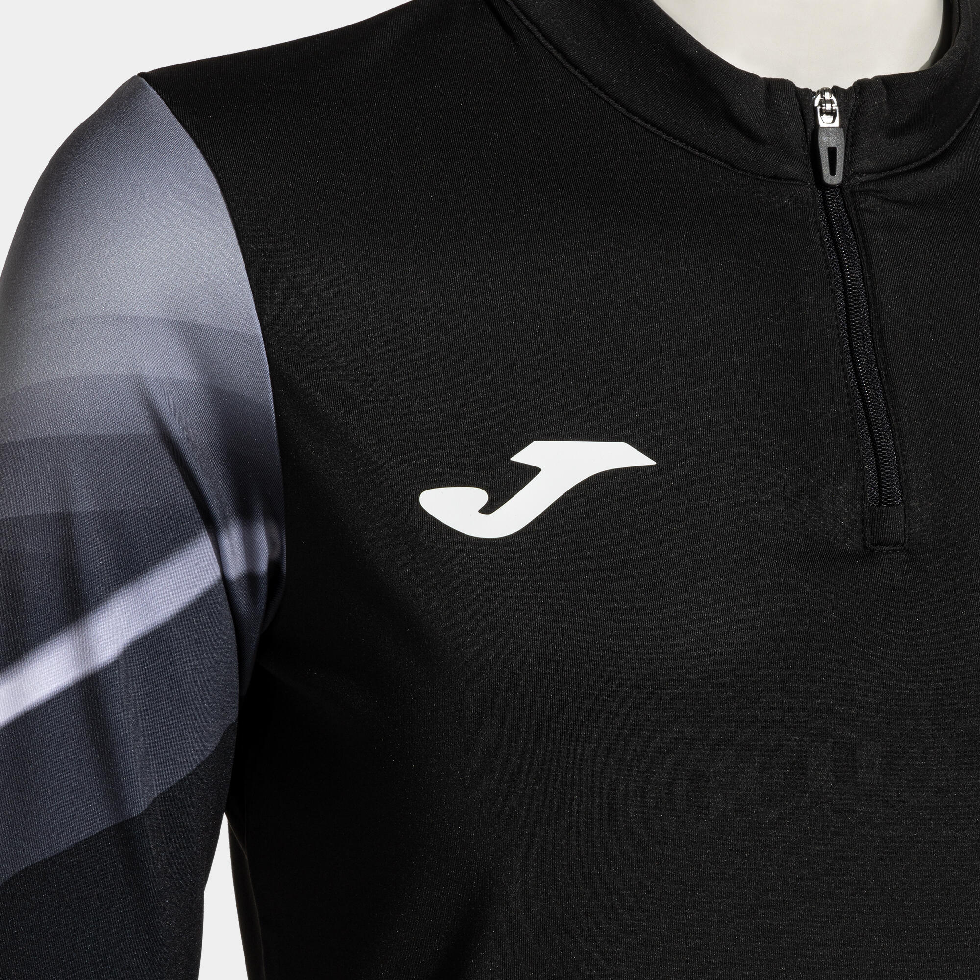 Sweat-Shirt Running Femme Joma Elite XI Noir 3/5