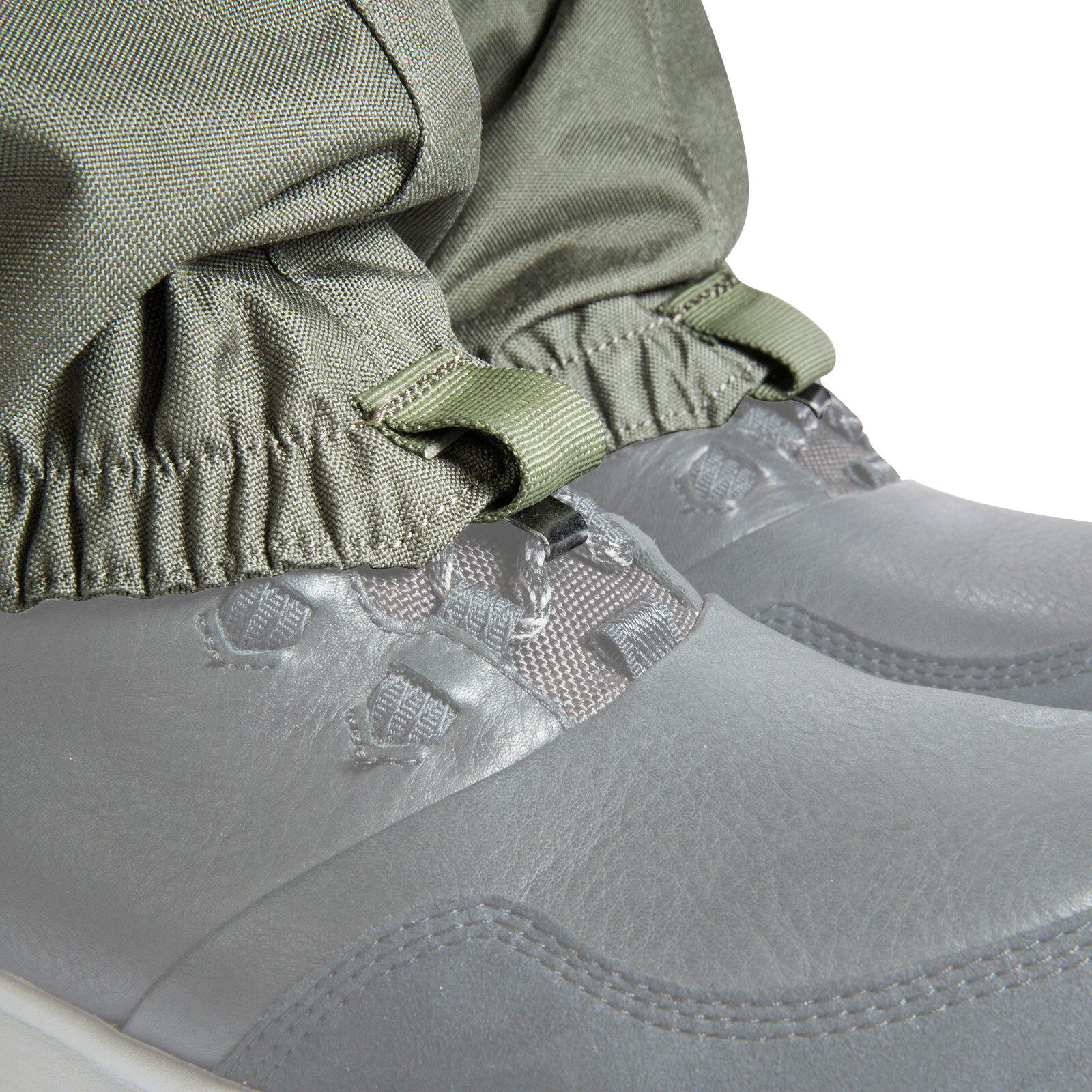 Gamaschen Gaiter 500 Cordura BC stone grey olive 5/7