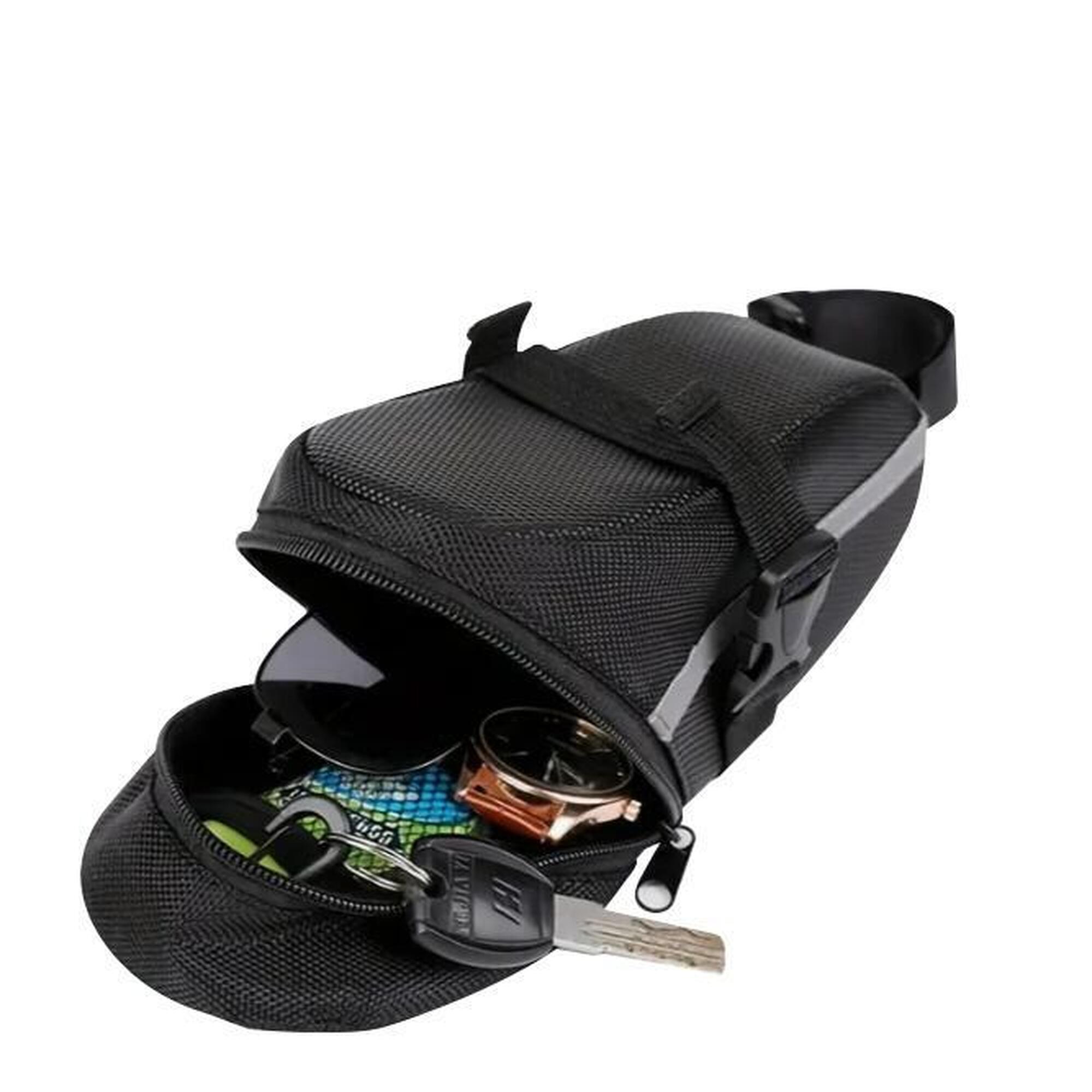 Geantă de șa Pro Sport Lights 1.2 Litri - Negru