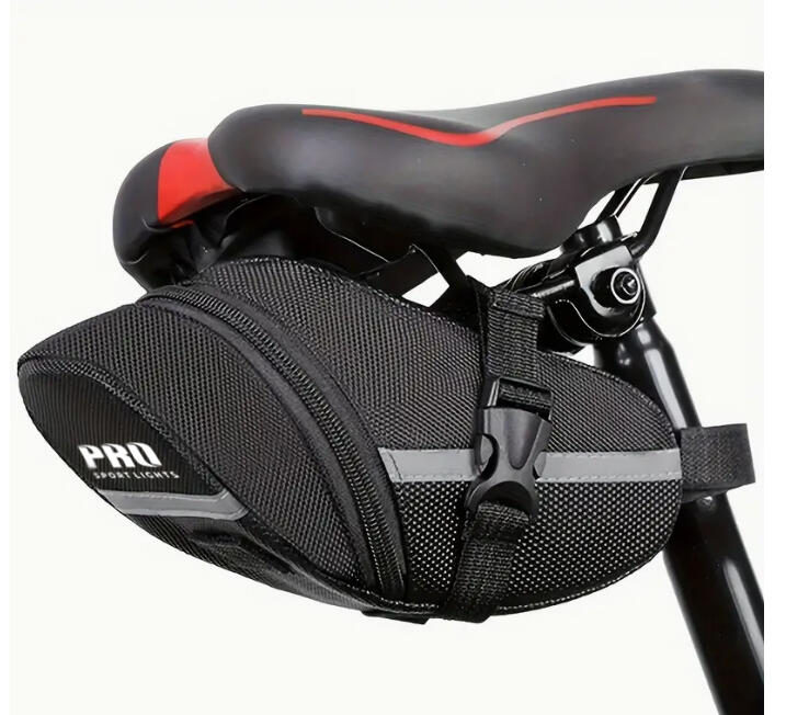 Sacoche de selle Pro Sport Lights 1,2 litre - Noir -  VTT/Vélo 7/7