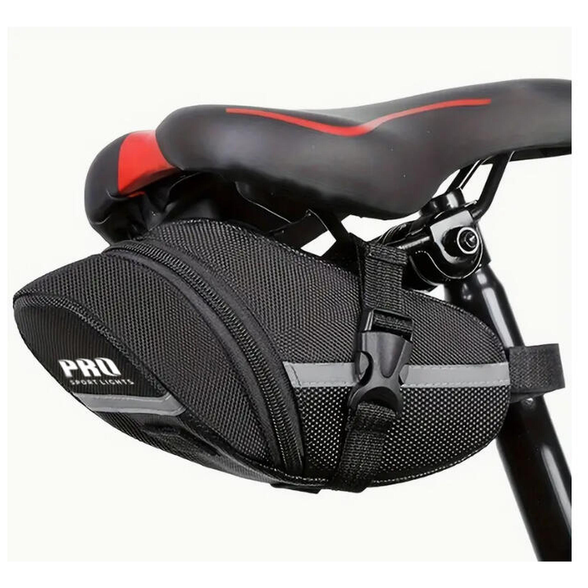 Geantă de șa Pro Sport Lights 1.2 Litri - Negru