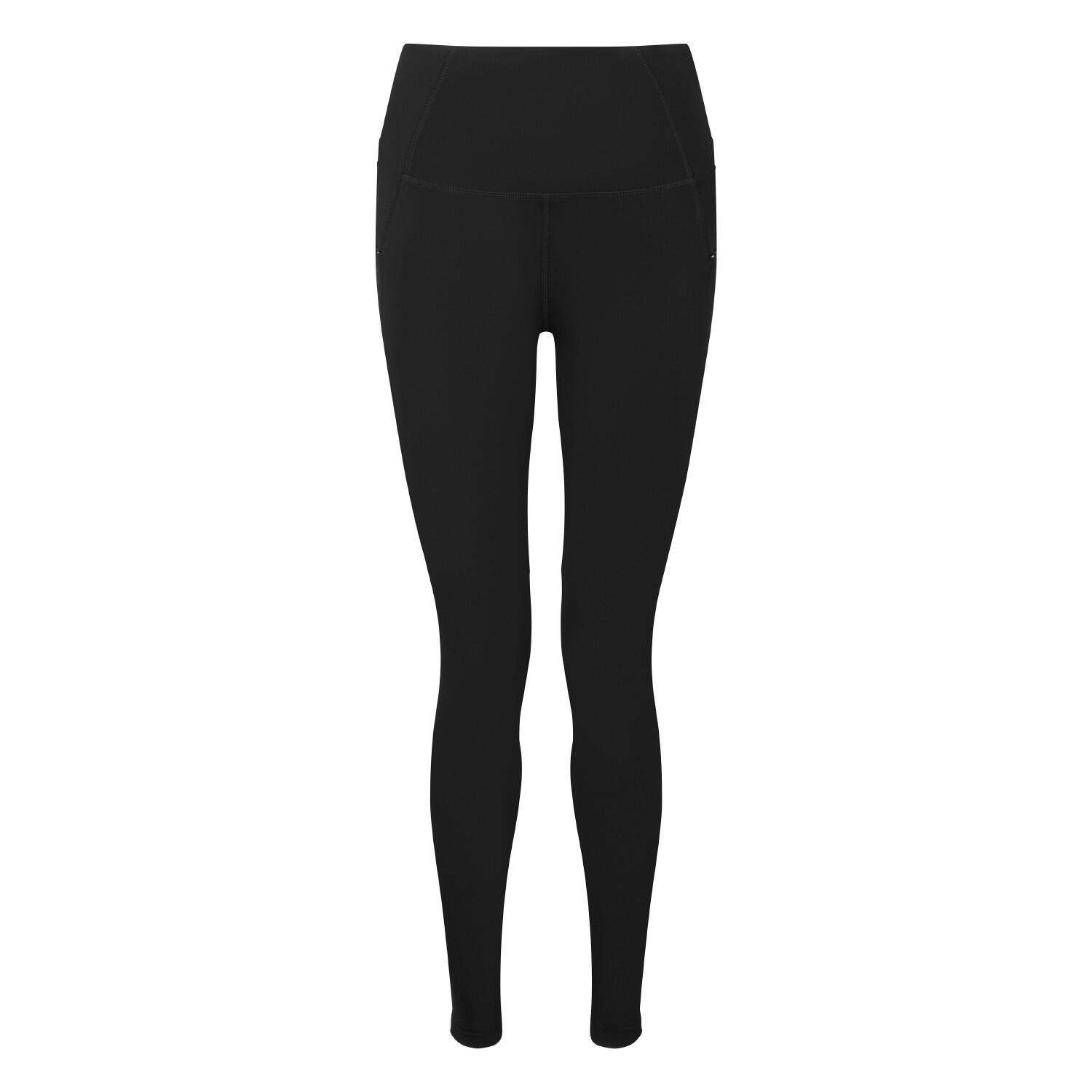Womens/Ladies Elements Recycled Leggings (Black) 1/3