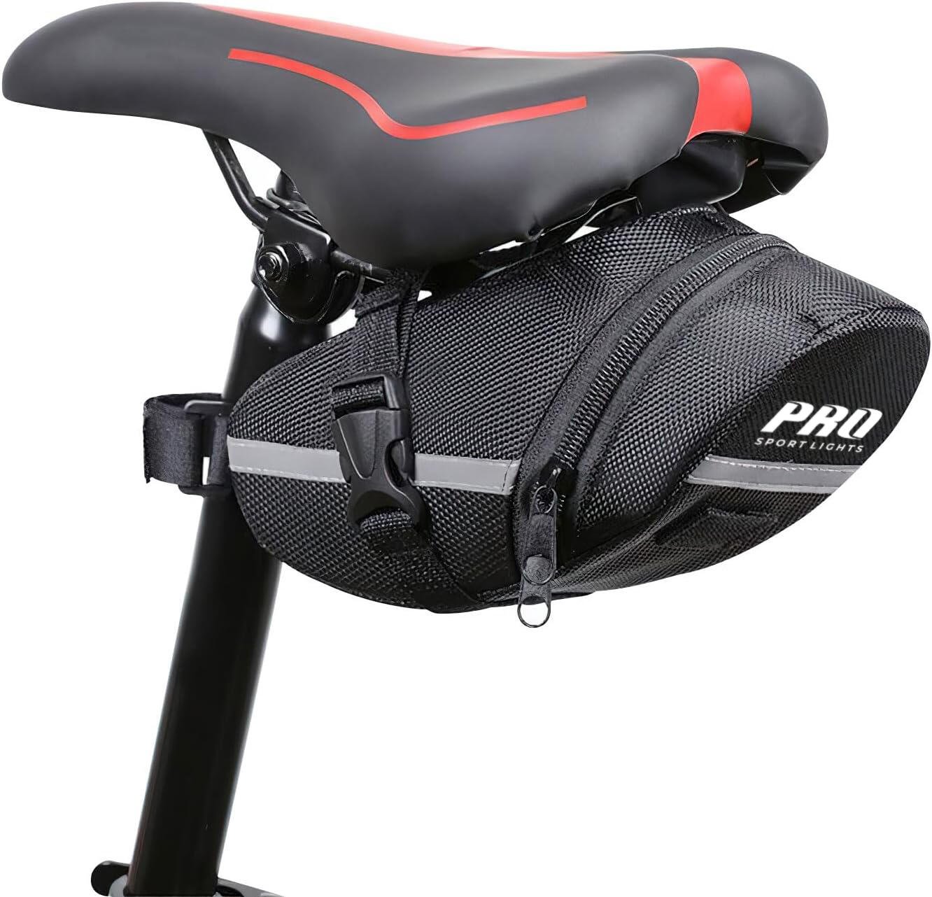 Sacoche de selle Pro Sport Lights 1,2 litre - Noir -  VTT/Vélo 3/7