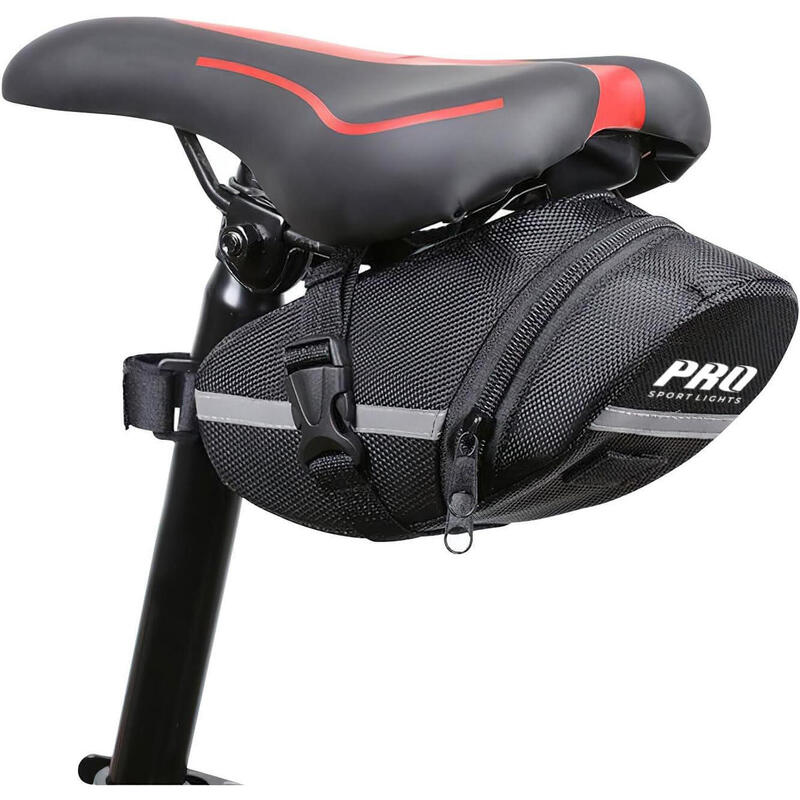 Geantă de șa Pro Sport Lights 1.2 Litri - Negru